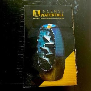 Incense waterfall. New never used. Comes with 10 scent cones.